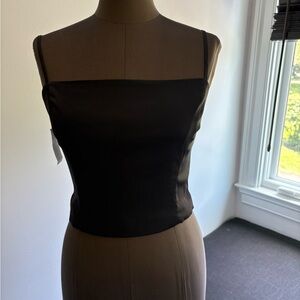 Sunday Best Black Crop Top